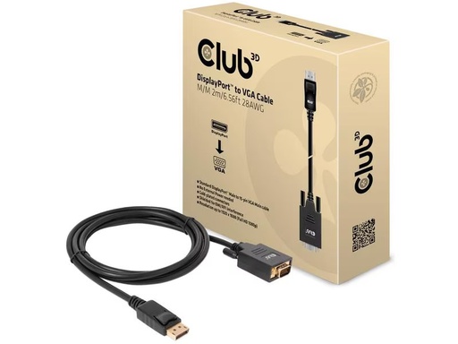 [90289054 1543951] Club 3D Adapterkabel CAC-1012 DisplayPort - VGA