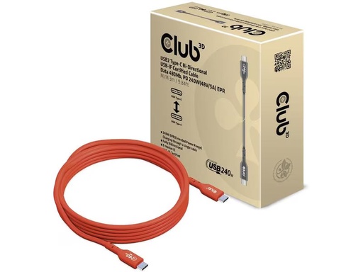[90289056 1543952] Club 3D USB-Ladekabel CAC-1513 USB C - USB C 3 m