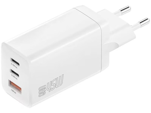 [90289181 1522762] 4smarts USB-Wandladegerät PDPlug Dual 2x USB-C 45 W GaN