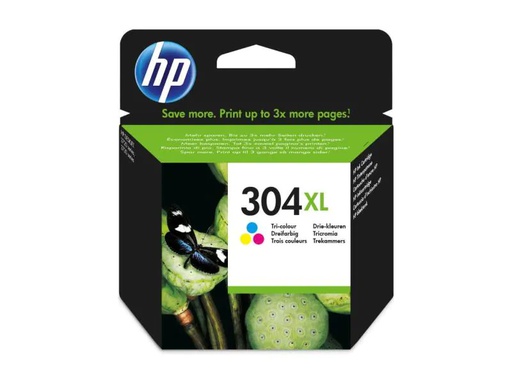 [90048552 434716] HP Tinte Nr. 304XL (N9K07AE) Cyan/Magenta/Yellow