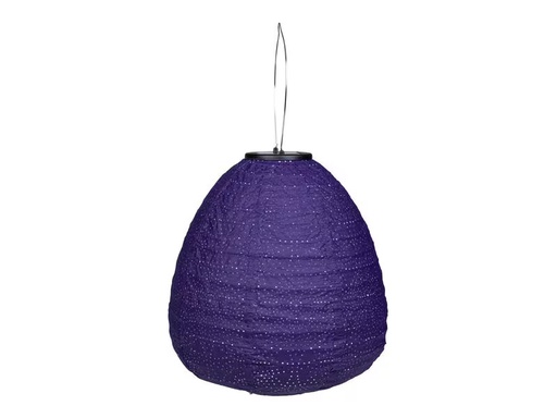 [90289464 1466250] COCON Lampion LED Solar Kuppel, Dunkelviolett