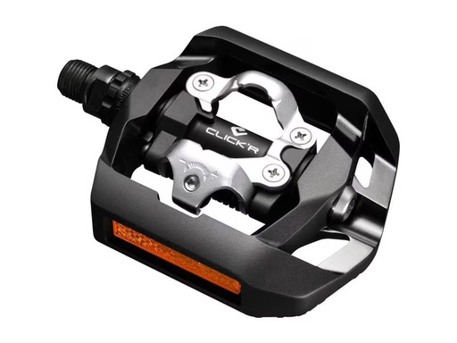 [90289584 1530901] Shimano Fahrradpedale PD-T421 mit Cleat und Reflektor Box