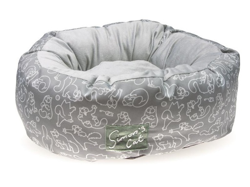 [90289884 1541740] Simon's Cat Katzenbett 55 x 20 cm, Grau