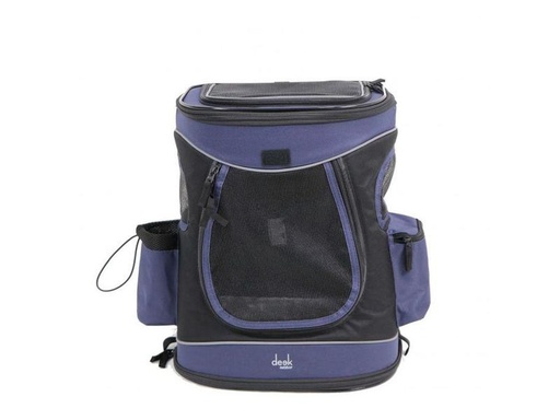 [90289899 1531671] Deek Tiertransport-Rucksack Montana, 34 x 43 x 30 cm, Dunkelblau