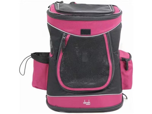 [90290091 1531670] Deek Tiertransport-Rucksack Montana, 34 x 43 x 30 cm, Berry