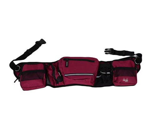 [90290227 1531664] Deek Hüfttasche Apollo, Berry/Schwarz