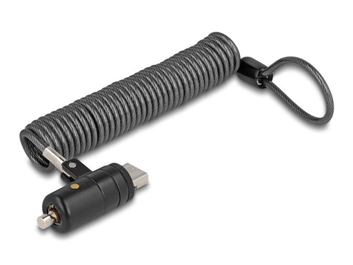 [90290582 1548294] Navilock Sicherheitsschloss für USB Typ-A Buchse mit Schlüssel