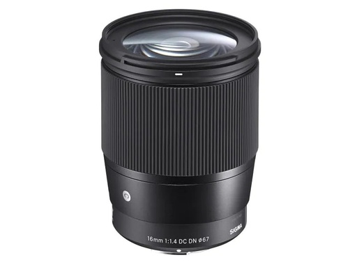 [90290741 1553715] Sigma Festbrennweite 16mm F/1.4 DC DN – Nikon Z