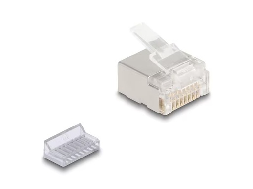 [90290811 1548297] Delock Stecker RJ45, Cat.6A 100 Stück, Transparent