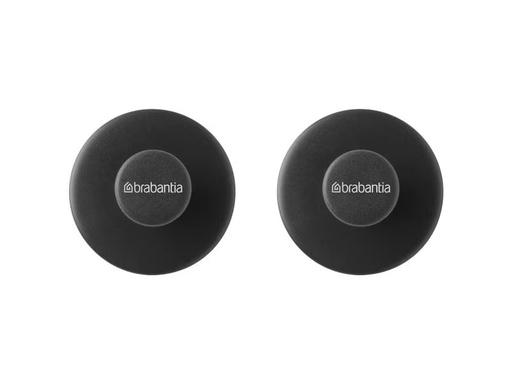 [90290901 1547278] Brabantia Handtuchhalter ReNew 2 Stück, Dunkelgrau