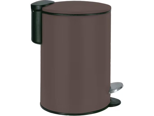 [90291003 1535969] Kleine Wolke Treteimer Silence 3 l, Walnuss