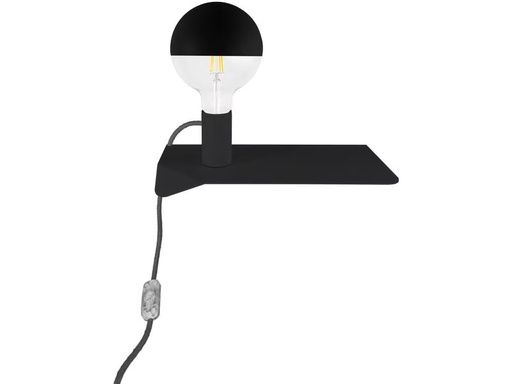 [90291045 1546053] Filotto Wandleuchte Combo Maria, 2700 K, 7 W, Schwarz