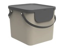Rotho Recyclingbehälter Albula 40 l, Grau