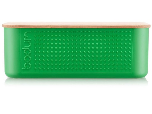[90291154 1532510] Bodum Brotkasten Bistro 29.4 x 19.4 cm, Grün