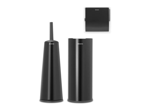 [90291162 1547312] Brabantia Toilettenbürste Set ReNew Schwarz