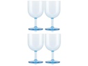 Bodum Outdoor-Weinglas Oktett 250 ml, Blau, 4 Stück