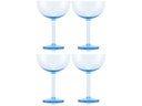 Bodum Outdoor-Champagnerglas Oktett 280 ml, Blau, 4 Stück