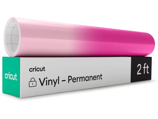 [90291276 1543094] Cricut Vinylfolie Kälteaktiviert 30 x 60 cm, Hellpink/Magenta