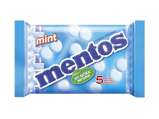 [90291287 1549387] Mentos Bonbons Mint 190 g
