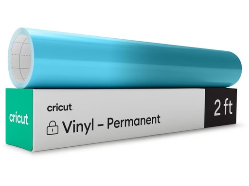 [90291353 1543096] Cricut Vinylfolie Kälteaktiviert 30 x 60 cm, Hellblau/Türkis