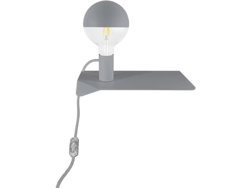 [90291374 1546051] Filotto Wandleuchte Combo Maria, 2700 K, 7 W, Grau