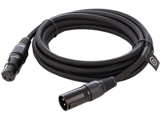 [90291375 1541254] Elgato XLR-Kabel XLRm-XLRf 3 m, Schwarz