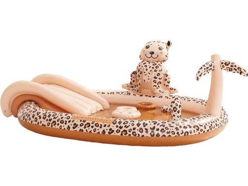 [90291388 1538644] Swim Essentials Planschbecken Beige Leopard Ø 210 cm