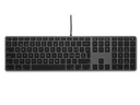 LMP Tastatur KB-3421 USB Space Grau