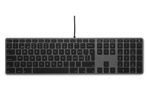 [90291427 1542344] LMP Tastatur KB-3421 USB Space Grau