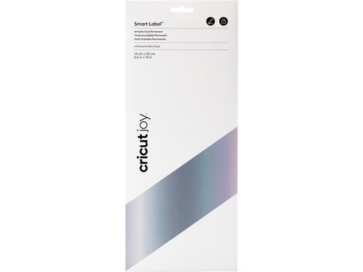 [90291506 1543104] Cricut Vinylfolie Joy 14 x 33 cm, 4 Blatt, Silber
