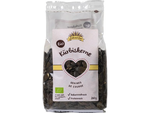 [90291518 1519646] Leib und Gut Bio Kürbiskerne 260 g