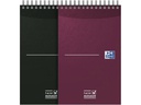 Oxford Notizbuch Schwarz, Aubergine