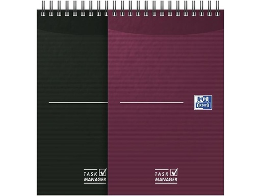 [90291520 1470772] Oxford Notizbuch Schwarz, Aubergine