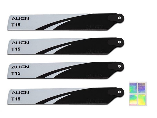 [90291571 1553242] ALIGN Hauptrotorblätter Carbon, T-Rex T15
