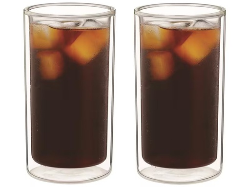 [90291590 1548434] De'Longhi Kaffeebecher Cold Brew DLSC325 300 ml, 2 Stück, Transparent