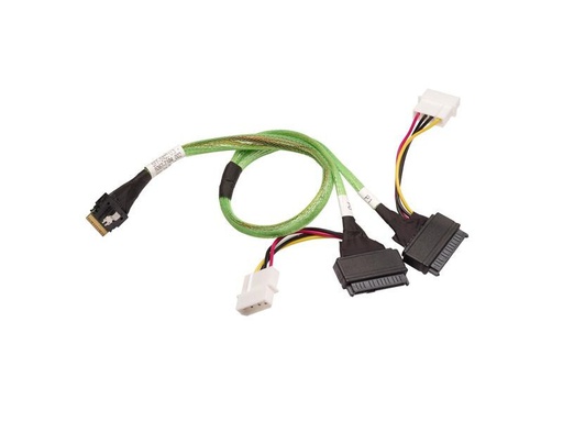 [90291597 1552890] Broadcom SAS-Kabel SFF-8654 - 2x SFF-8639, 100 cm