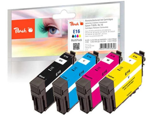 [90048821 1096837] Peach Tinte Epson Nr. 16 (T1626) BK, C, M, Y