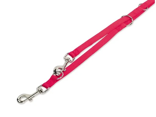 [90291634 1542769] Nobby Hundeleine Classic M, 2 m, 20 mm, Rot