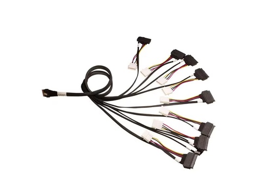 [90291636 1552891] Broadcom SAS-Kabel SFF-8654 - 8x SFF-8639, 100 cm