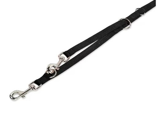 [90291668 1542770] Nobby Hundeleine Classic M, 2 m, 20 mm, Schwarz