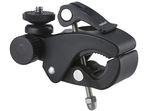 [90291792 1547980] Mantona Klemmhalterung XL 1.5-4 cm GoPro + 1/4
