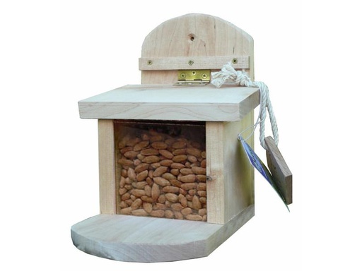 [90291827 1543215] Wildlife World Eichhörnchenfutterstation, 23 x 17 x 19 cm, FSC Mix