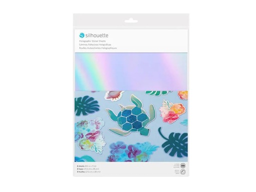 [90048849 961463] Silhouette Stickerpapier Holo Mehrfarbig