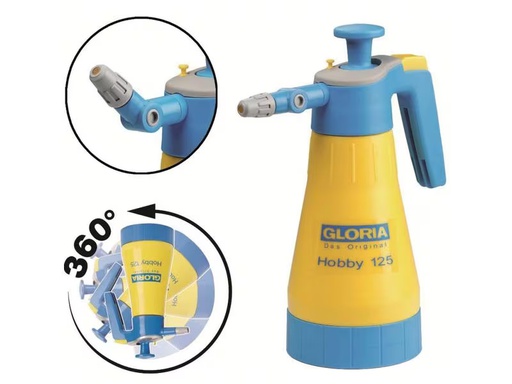 [90291885 1543780] Gloria Drucksprüher Hobby 125, 1.25 L