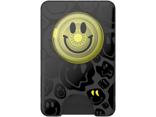 [90291902 1545673] PopSockets Halterung PopWallet + Magsafe All Smiles
