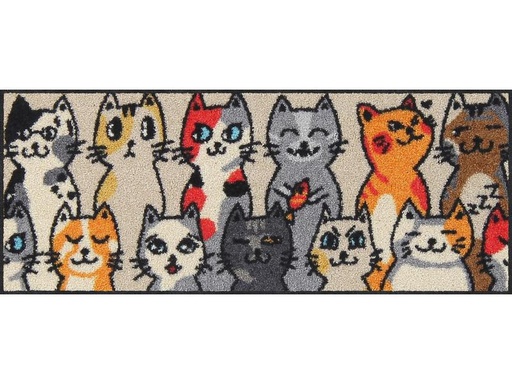 [90291906 1543753] Salonlöwe Fussmatte Kitty People 30 cm x 75 cm