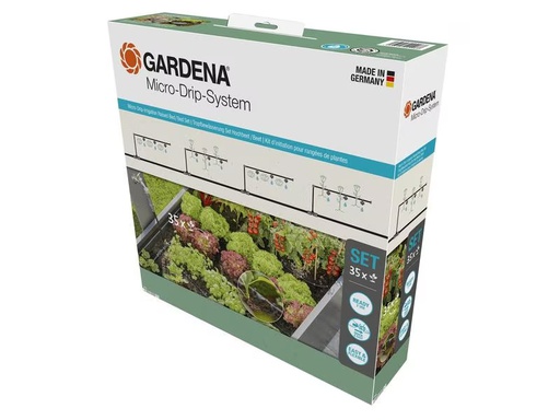 [90291919 1471437] Gardena Start-Set Tropfbewässerung für Hochbeete Micro-Drip-System