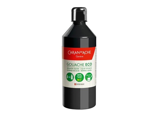 [90048859 1182715] Caran d'Ache Wasserfarbe Gouache ECO 500 ml, Schwarz