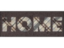 Salonlöwe Fussmatte Tartan Home Brown 30 cm x 75 cm