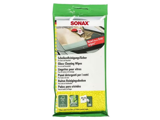 [90292235 313998] Sonax Scheibenreinigungstücher, Beutel à 10 Stück